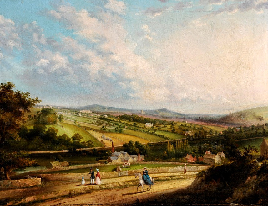 View of Sheffield from Sharrow Moor
